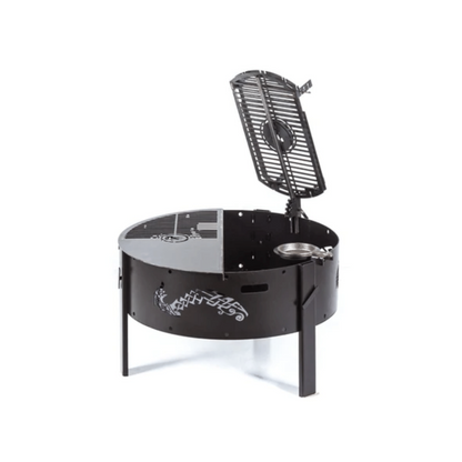 Fogues TX Rollo Open Fire Argentine Wood and Charcoal Grill - CMBRLLNGR