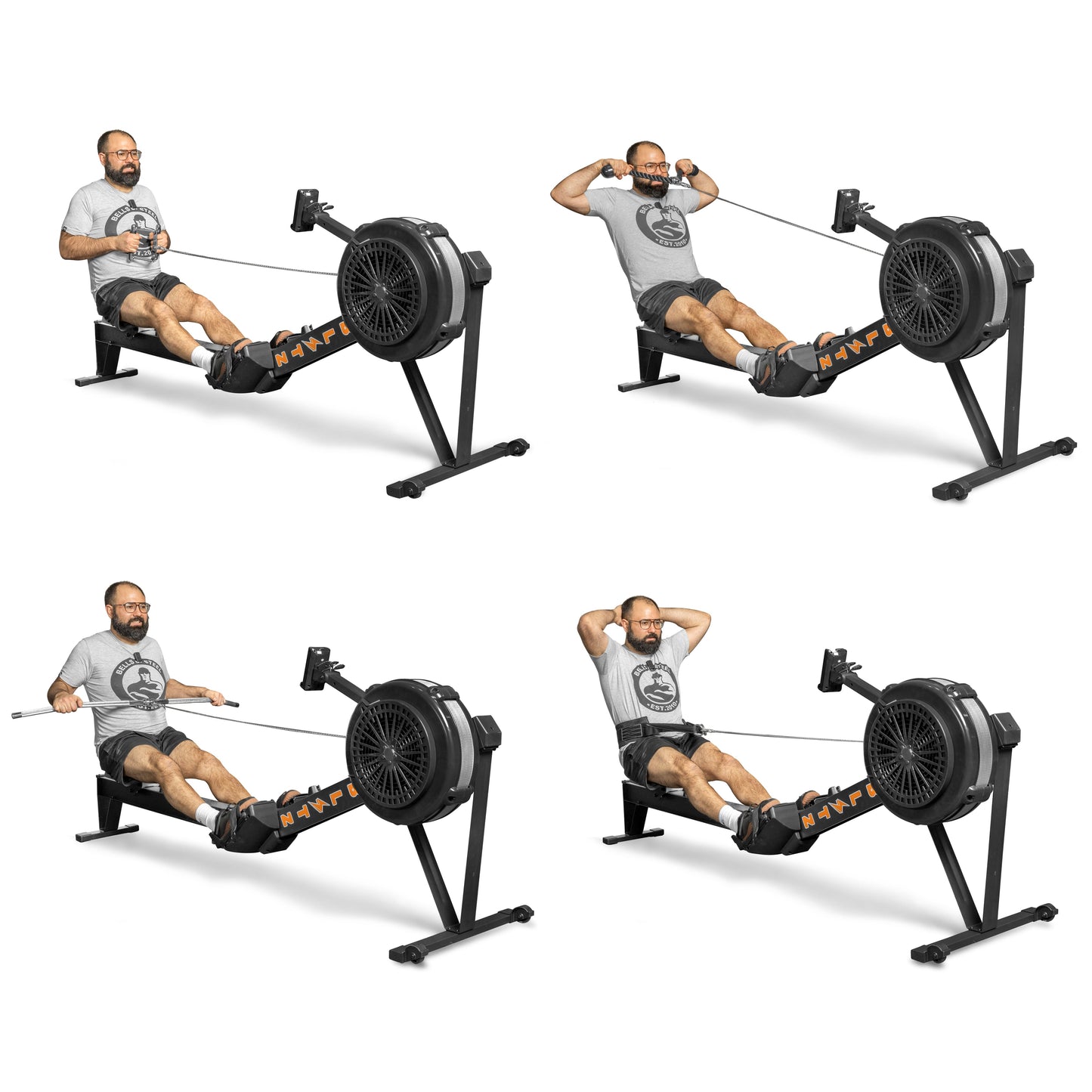 Bells Of Steel Blitz Air Rower - ROW2-BTZ-SET