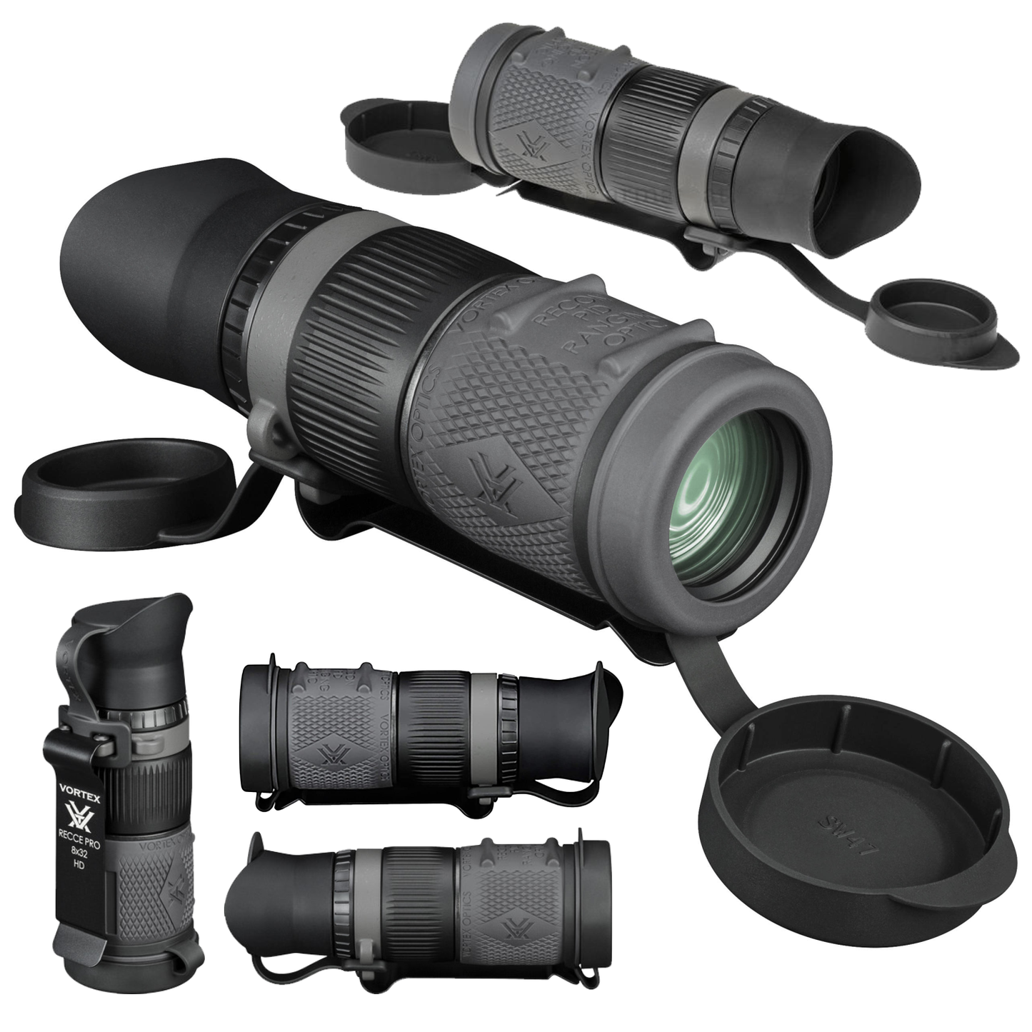 Vortex RECCE PRO HD 8x32 Ranging Ret Monocular with Free Hat Bundle - RP-100_Hat-CD