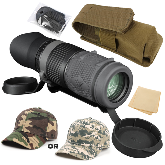 Vortex RECCE PRO HD 8x32 Ranging Ret Monocular with Free Hat Bundle - RP-100_Hat-CD