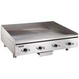 Vulcan RRE48E 48" Rapid Recovery Electric Countertop Griddle - 208V / 3 Ph / 21.6 kW - RRE48E-208V-3PH