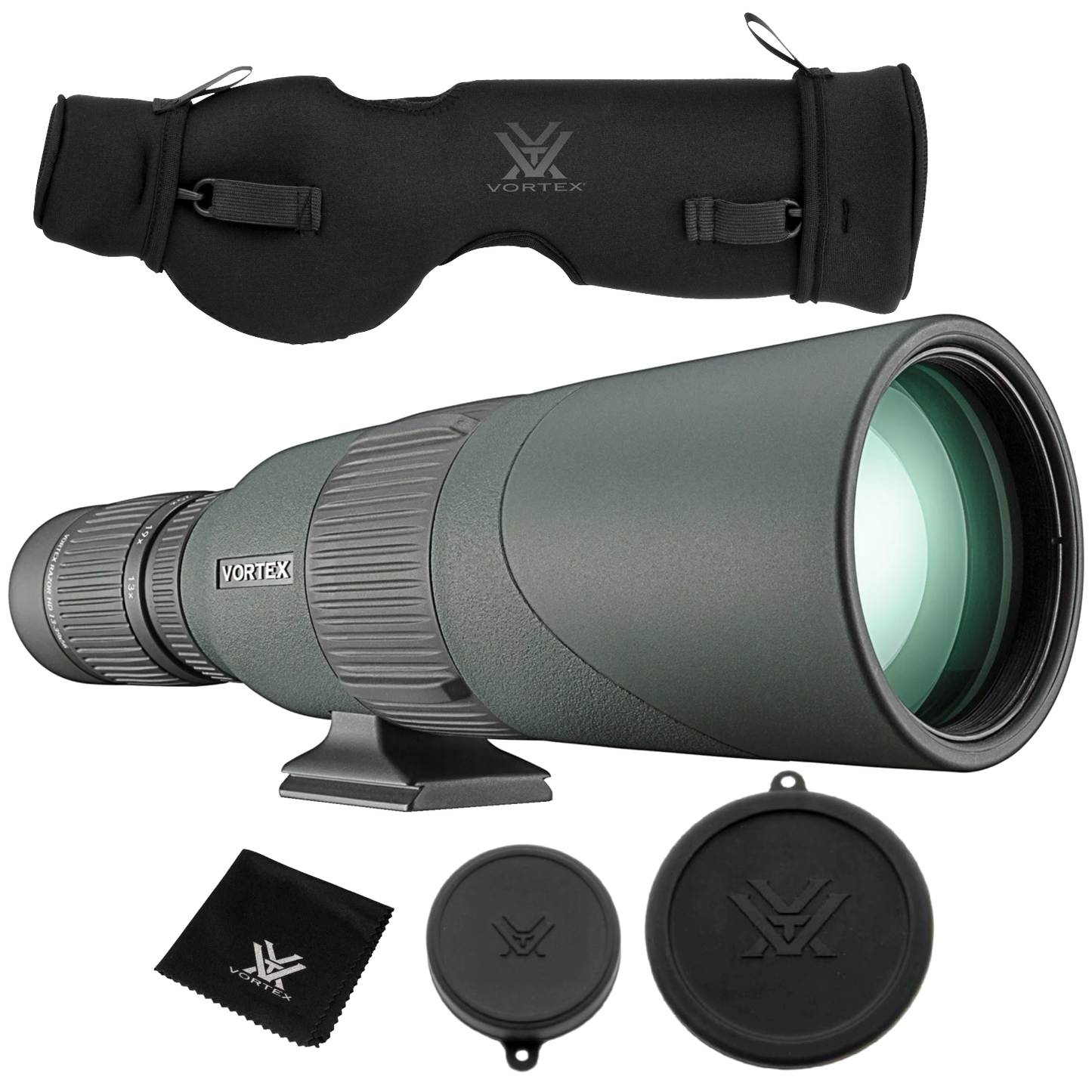 Vortex Optics Razor HD 13-39x56 Spotting Scope Straight RS-56S with Bundle - RS-56S