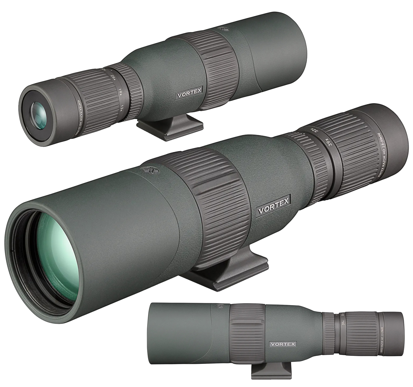 Vortex Optics Razor HD 13-39x56 Spotting Scope Straight RS-56S with Bundle - RS-56S