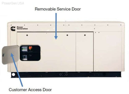 Aurora Generators Cummins QuietConnect C50 N6 50KW Liquid-Cooled: RS50 Series - PowerGen USA - A054F630