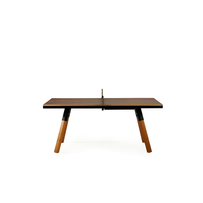 Rs Barcelona - You and Me Walnut Indoor Modern Ping Pong Table