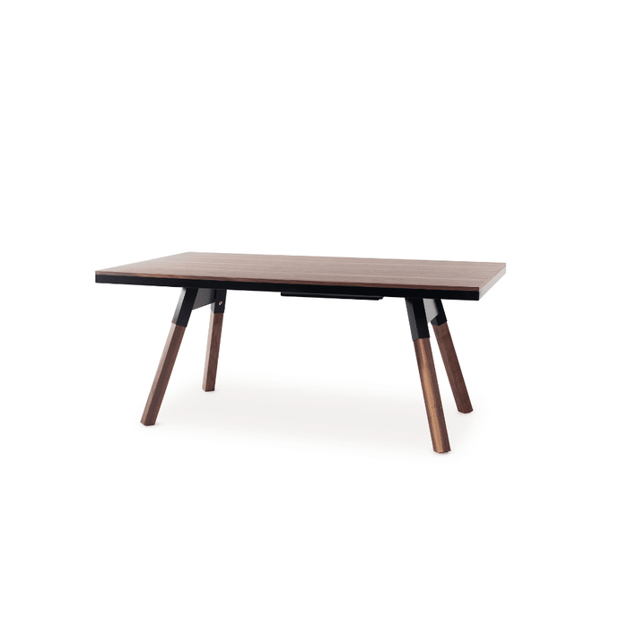 Rs Barcelona - You and Me Walnut Indoor Modern Ping Pong Table