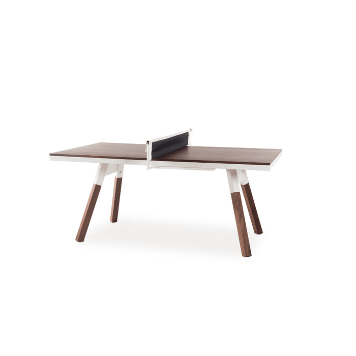 Rs Barcelona - You and Me Walnut Indoor Modern Ping Pong Table