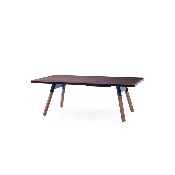 Rs Barcelona - You and Me Walnut Indoor Modern Ping Pong Table