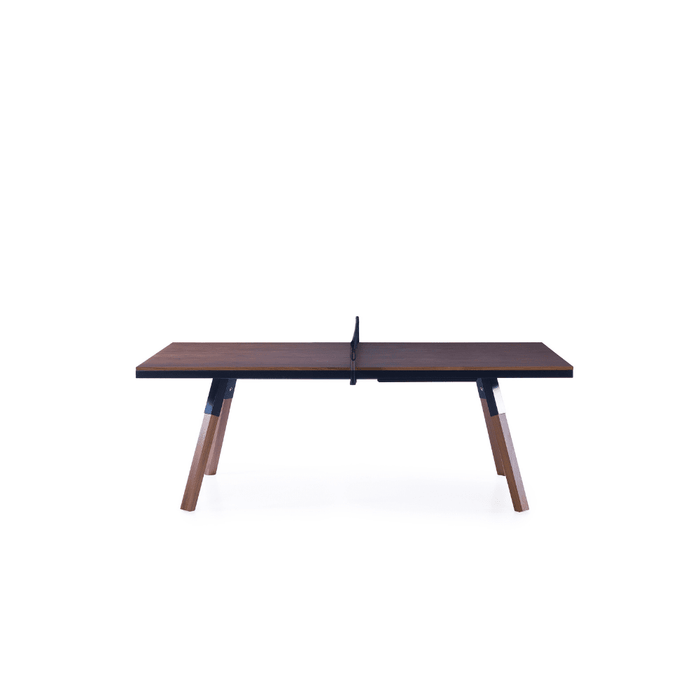 Rs Barcelona - You and Me Walnut Indoor Modern Ping Pong Table