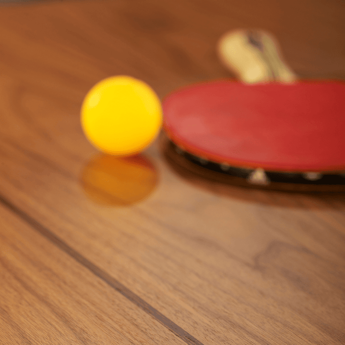 Rs Barcelona - You and Me Walnut Indoor Modern Ping Pong Table