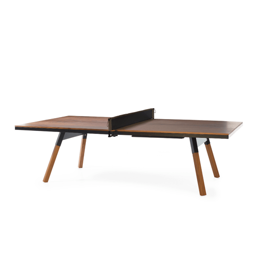 Rs Barcelona - You and Me Walnut Indoor Modern Ping Pong Table