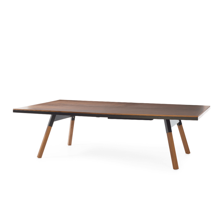 Rs Barcelona - You and Me Walnut Indoor Modern Ping Pong Table