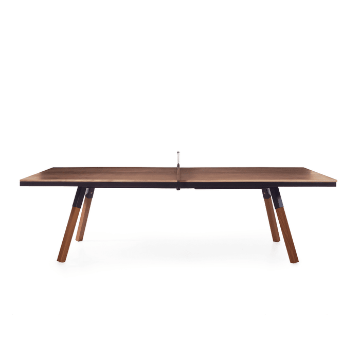 Rs Barcelona - You and Me Walnut Indoor Modern Ping Pong Table