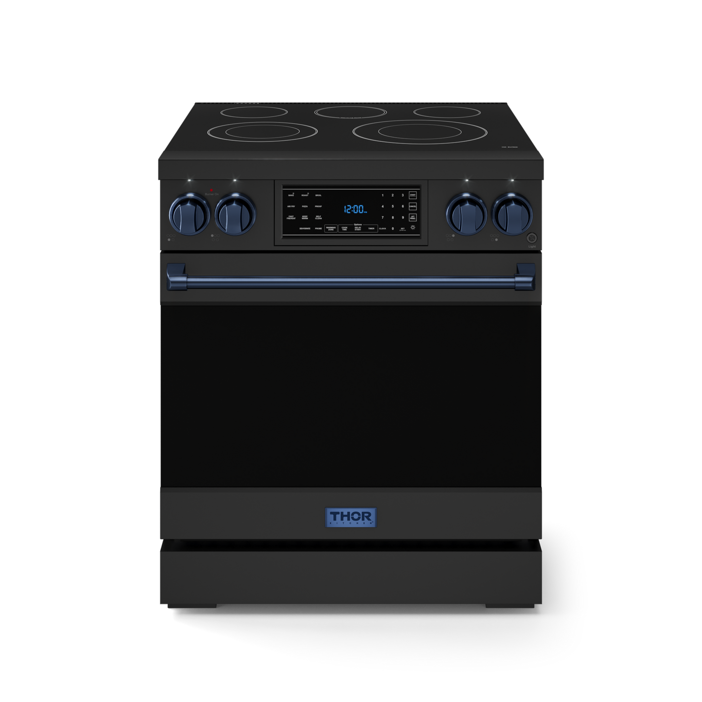 Thor Kitchen 30 Inch Professional Range with Tilt Panel Touch Control | Gordon Ramsay Series - RSE30B