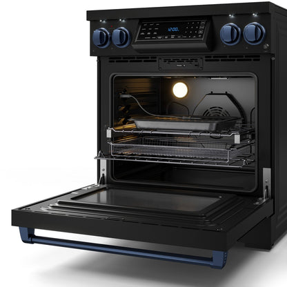 Thor Kitchen 30 Inch Professional Range with Tilt Panel Touch Control | Gordon Ramsay Series - RSE30B