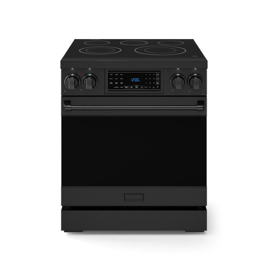 Thor Kitchen 30 Inch Professional Range with Tilt Panel Touch Control | Gordon Ramsay Series - RSE30B