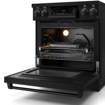 Thor Kitchen 30 Inch Professional Range with Tilt Panel Touch Control | Gordon Ramsay Series - RSE30B