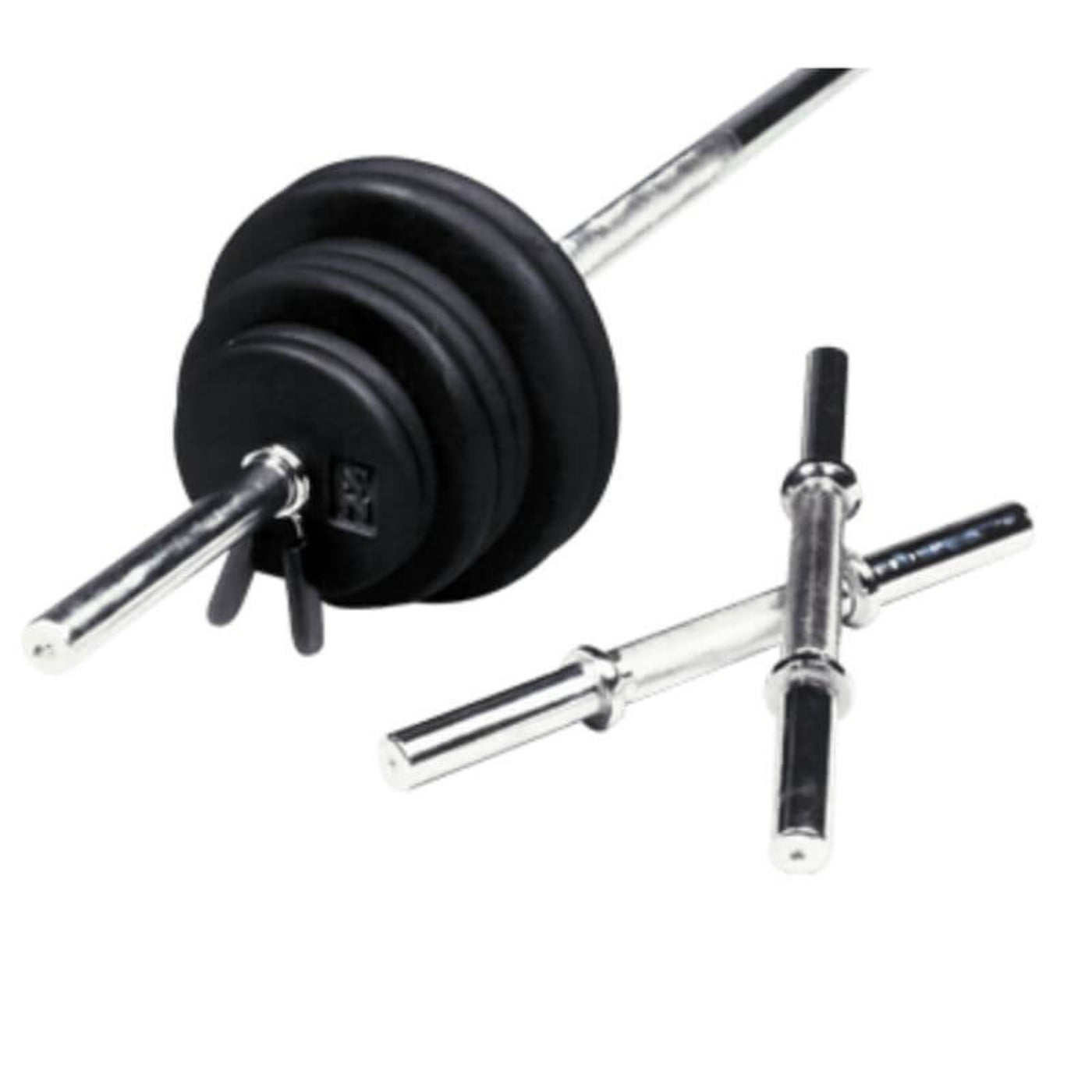 Troy RSS-110T Regular Black Plate Weight Set - RSS-110T