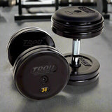 TROY  Pro Dumbbell with Contoured Handle & Rubber Endcaps -RUFDC-005