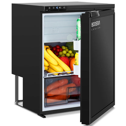 BODEGA 12 Volt RV Refrigerator 2.3cu.ft 65L RV Fridge and Freezer