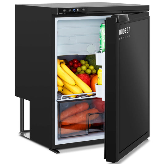 BODEGA 12 Volt RV Refrigerator 2.3cu.ft 65L RV Fridge and Freezer