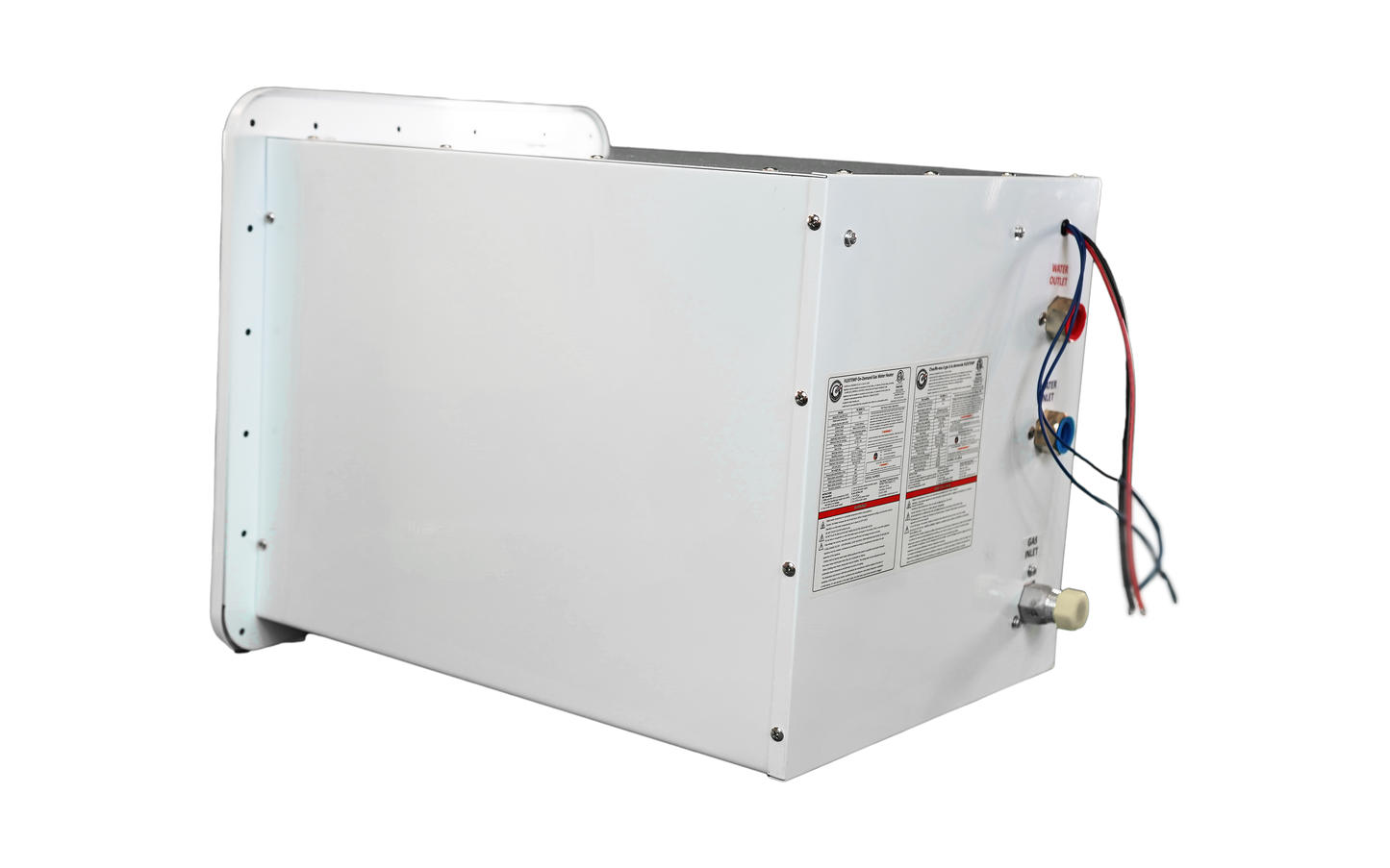RVMP Flex Temp On-Demand Propane Tankless Water Heater for RVs  | White Color | Anti-Freezing System | Anti-Scald System | Digital Remote | FG-SBMC-11 - 240172