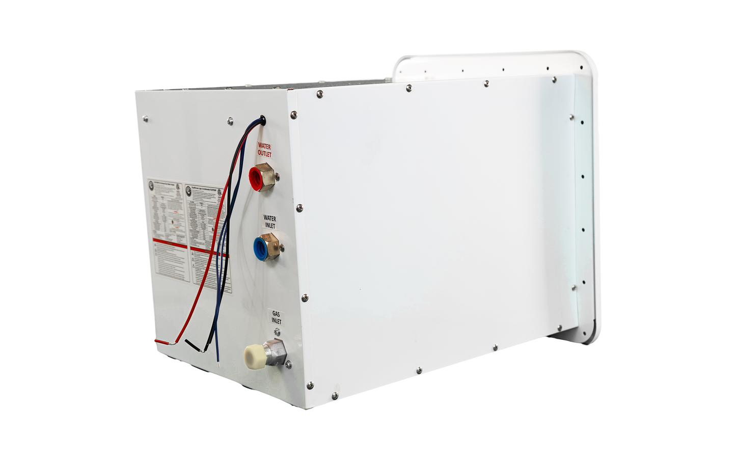 RVMP Flex Temp On-Demand Propane Tankless Water Heater for RVs  | White Color | Anti-Freezing System | Anti-Scald System | Digital Remote | FG-SBMC-11 - 240172
