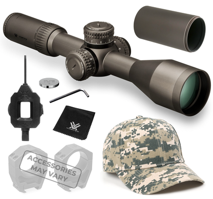 Vortex Optics Razor HD Gen II 4.5-27x56 FFP Riflescope HORUS H59, 34mm Tube with Free Hat Bundle - RZR-42709_Hat-CD