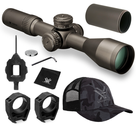 Vortex Optics Razor HD Gen II 4.5-27x56 FFP Riflescope HORUS TREMOR3 Reticle with Rings Bundle - RZR-42710_PMR-34-145_121-53-BCA Price