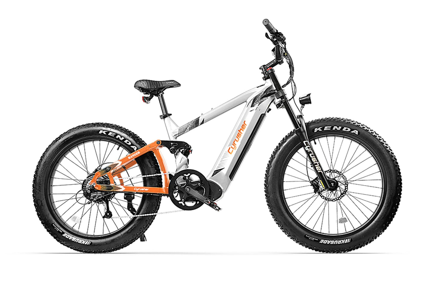 Cyrusher Ranger 1.0 Full-Suspension All-Terrain E-Bike - US-RNGR-GR