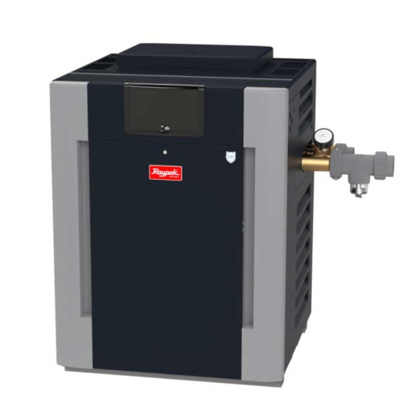 Raypak 206A Digital Natural Gas ASME Heater with Bronze Headers and Copper Tubing - 017371