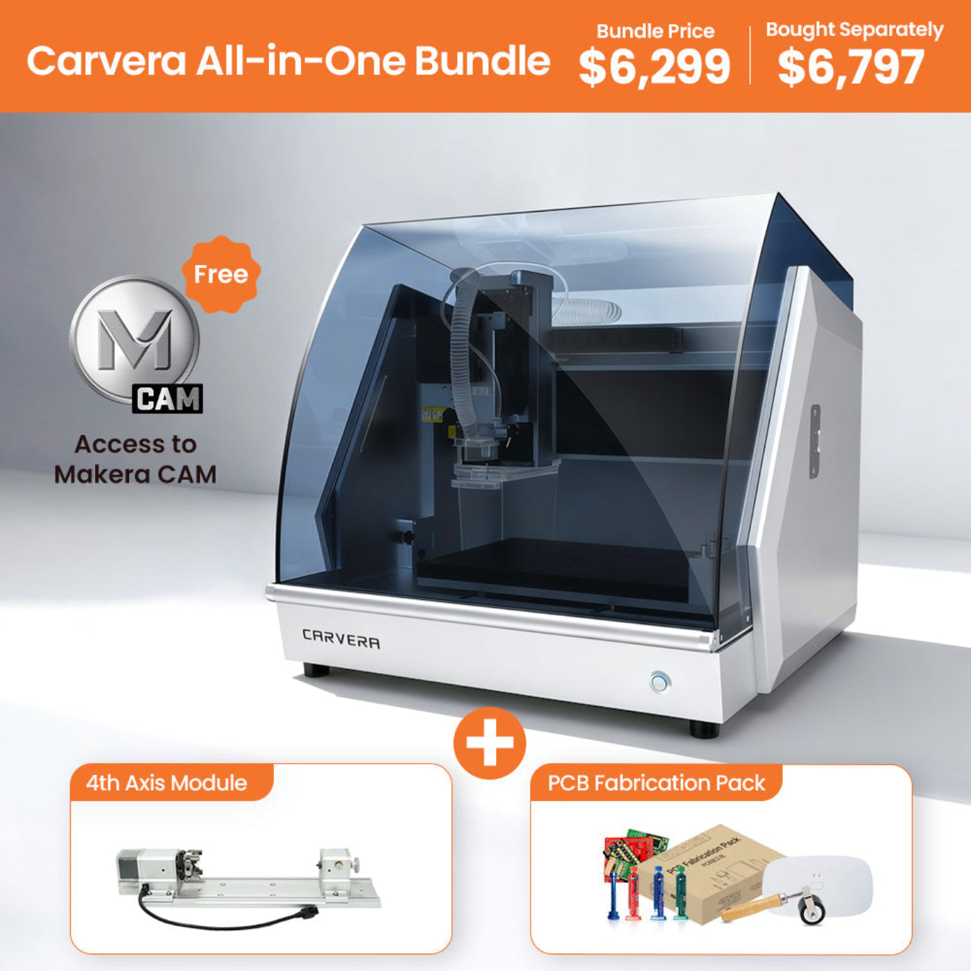 Carvera Desktop CNC Machine - C1