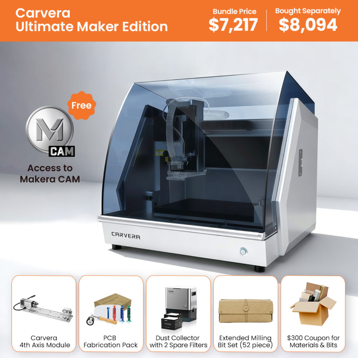 Carvera Desktop CNC Machine - C1