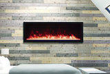 Remii 65" Extra Tall Deep Built-In Indoor and Outdoor Linear Electric Fireplace - 102765-XT