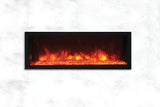 Remii 45" Extra Deep Built-In Indoor and Outdoor Linear Electric Fireplace - 102745-DE