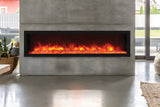 Remii 65'' Extra Deep Built-In Indoor and Outdoor Linear Electric Fireplace - 102765-DE