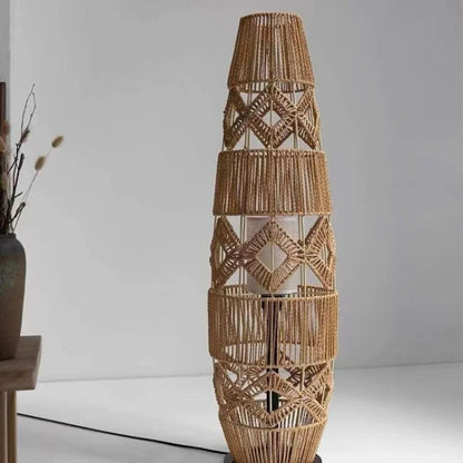 Retro Weave Floor Lamp - Procure Décor