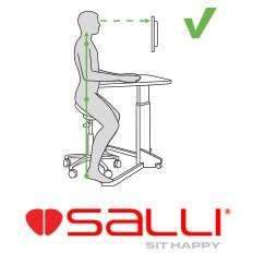 Salli SwingFit Care Ergonomic Saddle Medical or Office Chair - CASFHA3SS-MU