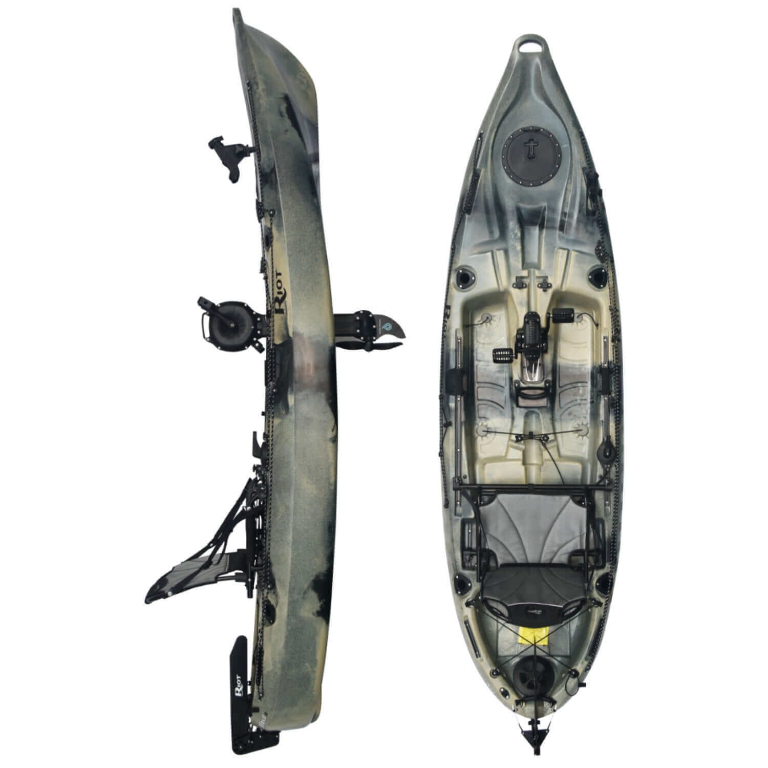 Vibe Kayak Riot Mako 10 Angler - mako10angler-C-D