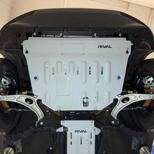 RIVAL Aluminum Engine Skid Plate 2022+ Ford Maverick | Except Tremor - 2333.1891.2.6