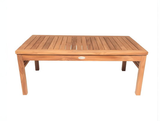 Royal Teak Collection Miami 43" x 24" Rectangular Coffee Table - MIATB