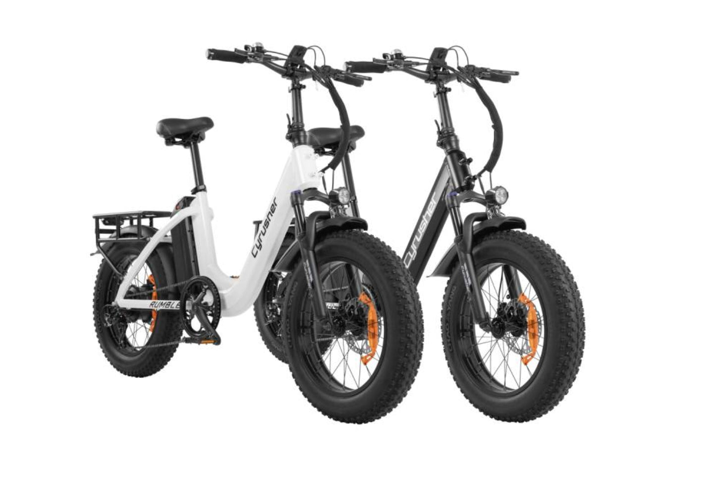 Cyrusher Rumble E-Bike Bundle Sale - US-Bundle-Rumble-WH+WH