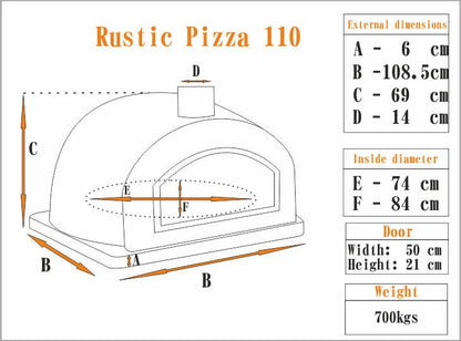 RUSTIC PIZZAIOLI PREMIUM PIZZA OVEN **BEST SELLER**