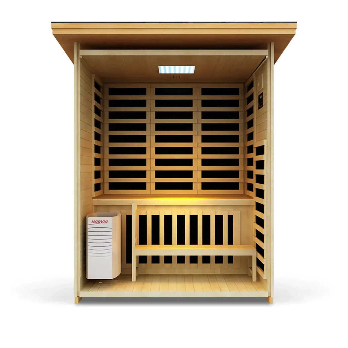 Heavenly Heat Outdoor Combination 2 Person Sauna - 387605770560