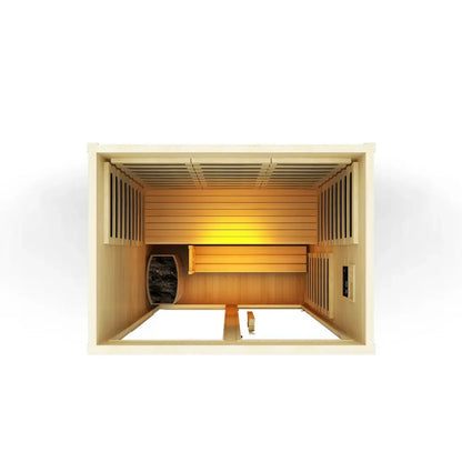Heavenly Heat Outdoor Combination 2 Person Sauna - 387605770560