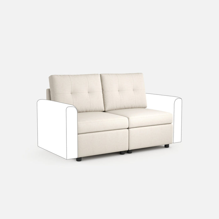 LINSY HOME RUBIK III 6 Seats With 2 Ottomans & Covers - US-LH-SPF-Sofa-S800-A-62100-BTS1-0-00