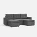 LINSY HOME RUBIK III 3 Seat With 2 Ottomans - S800-A11-32