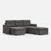 LINSY HOME RUBIK III 3 Seat With 3 Ottomans - S800-A11-33