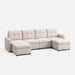 LINSY HOME RUBIK III 4 Seat with 2 Ottomans And An Additional Set Of Covers - US-LH-SPF-Sofa-S800-AD-42-0-00