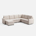 LINSY HOME RUBIK III 5 Seats With Corner & Ottoman - US-LH-SPF-Sofa-S800-A11-511-0-00